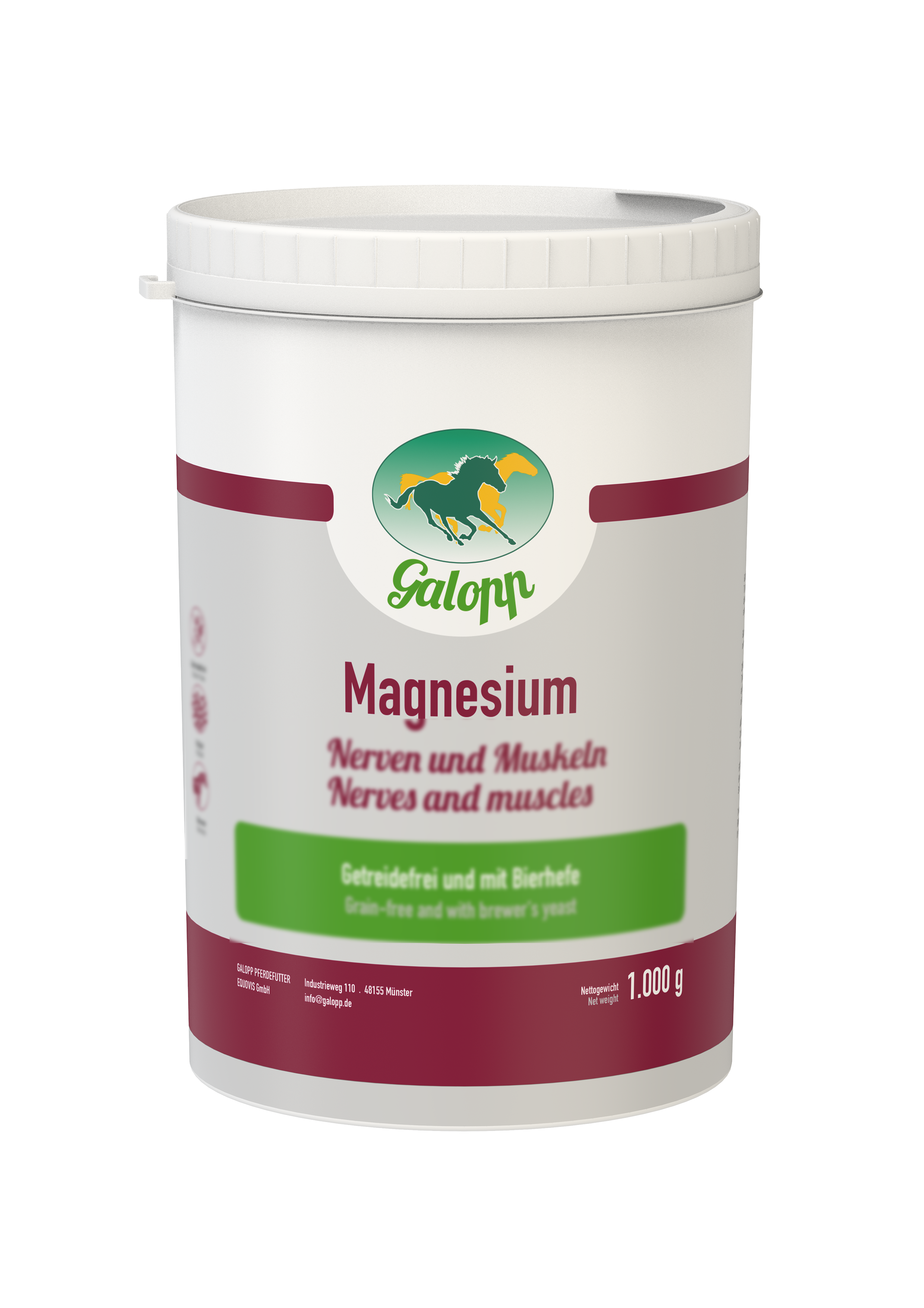 Galopp Magnesium für Pferde