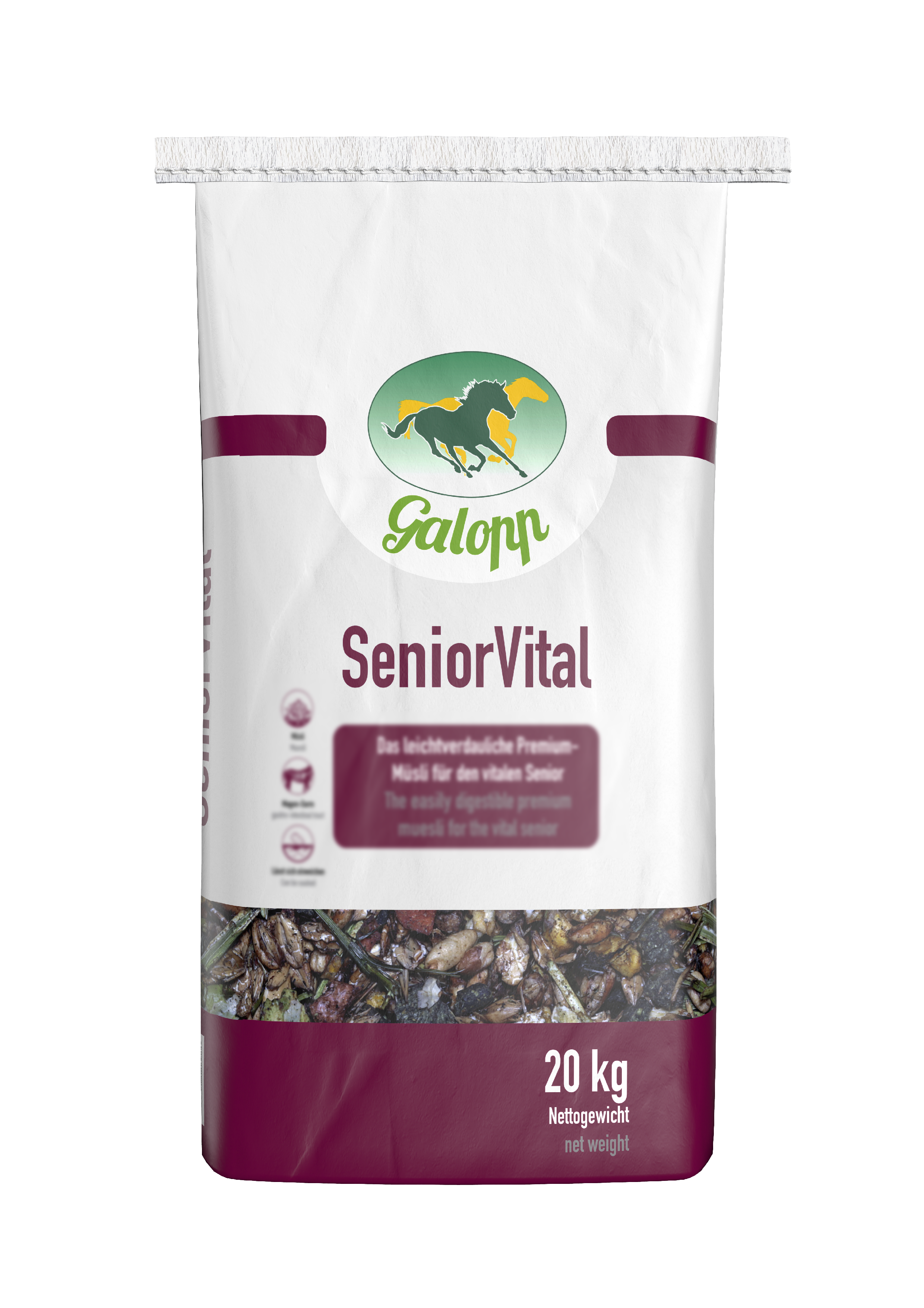 Galopp SeniorVital - Pferdemüsli ohne Hafer für Senioren