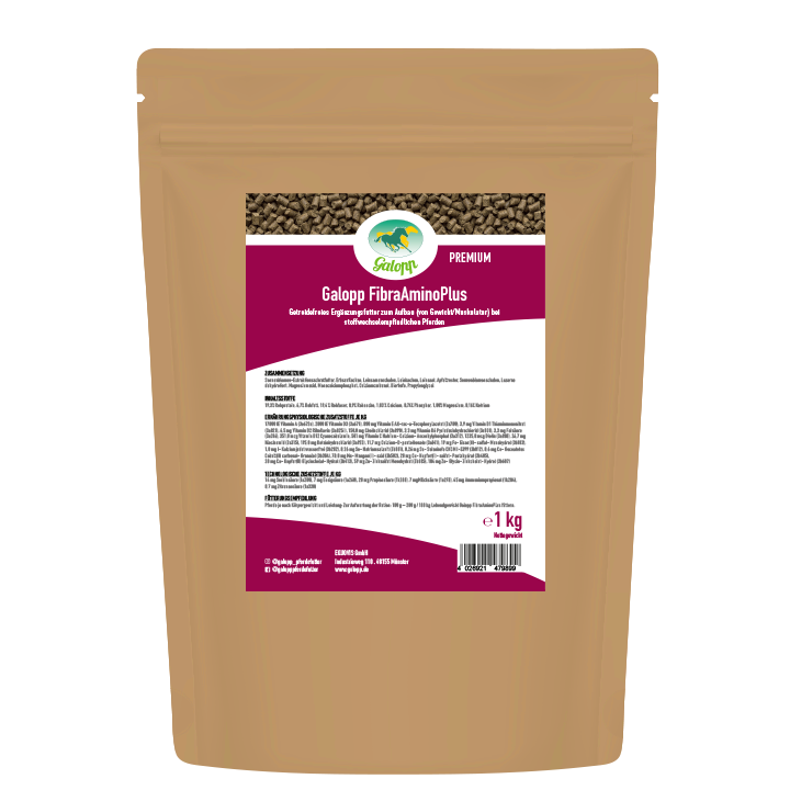 Galopp FibraAminoPro Pellett Pferdefutter