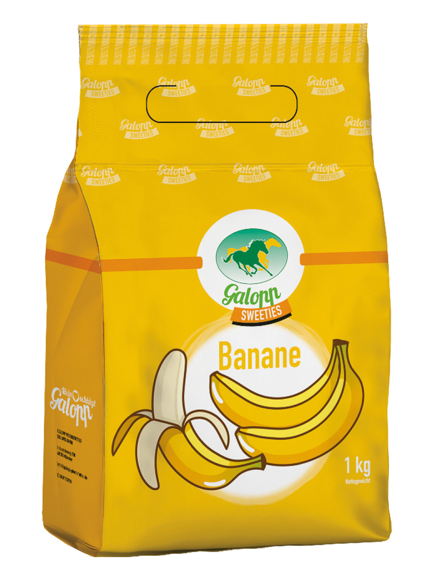 Galopp Sweeties Banane - Leckerlies für Pferde