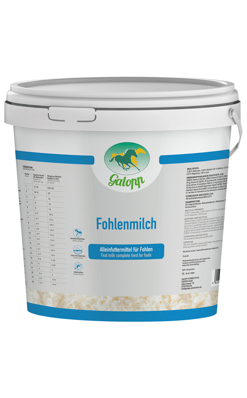 Galopp Fohlenmilch